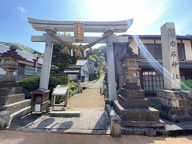 熊川宿　白石神社