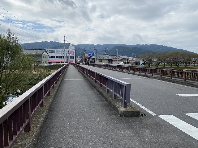 垂井城跡　中山道　相川橋