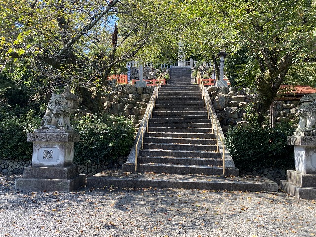 建勲神社(京都)　階段①