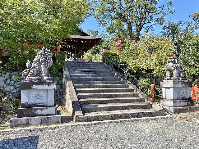 建勲神社(京都)　狛犬