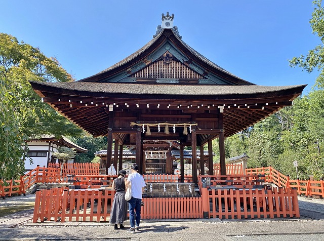 建勲神社(京都)　拝殿