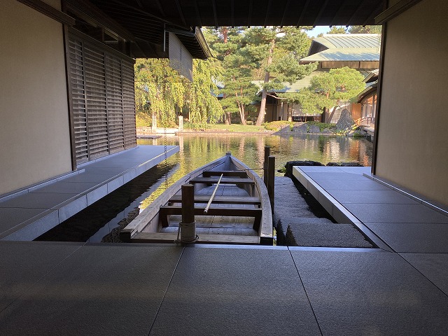 京都迎賓館　和船