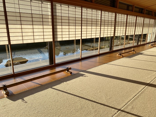京都迎賓館　藤の間廊下