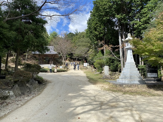 圓教寺(摩尼殿)　入口