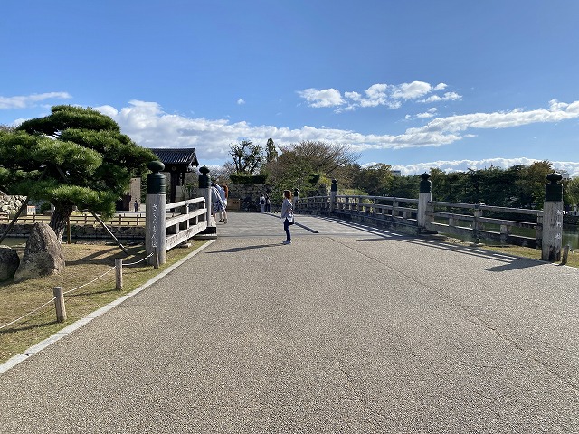 姫路城　桜門橋