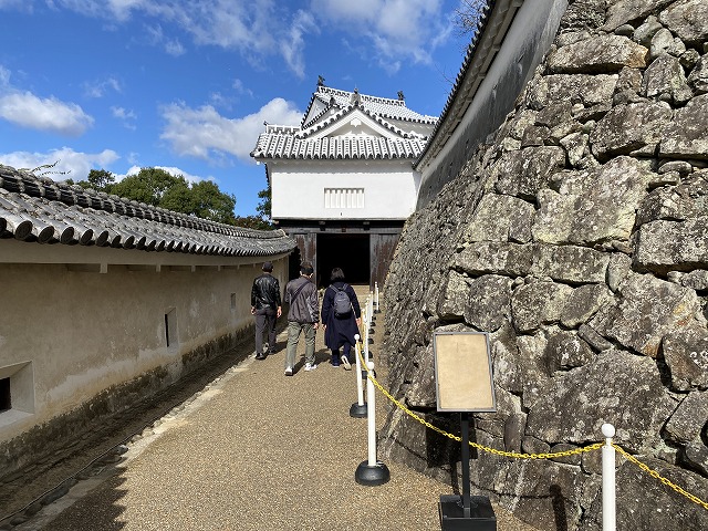 姫路城　にの門