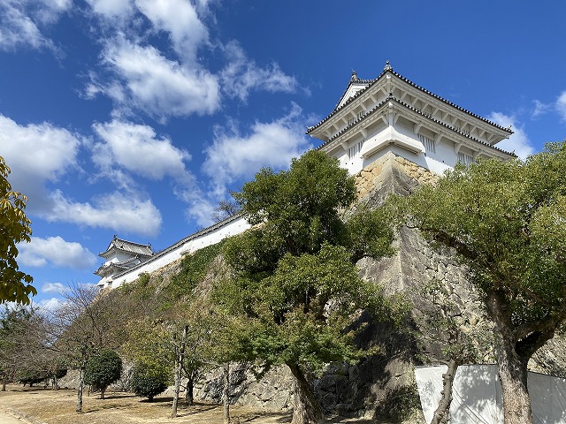 姫路城③　カの櫓とワ櫓櫓