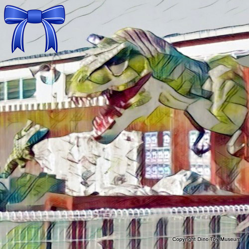 開放倉庫 香芝店（閉店済）（奈良県香芝市）【こんなところで恐竜発見！】
