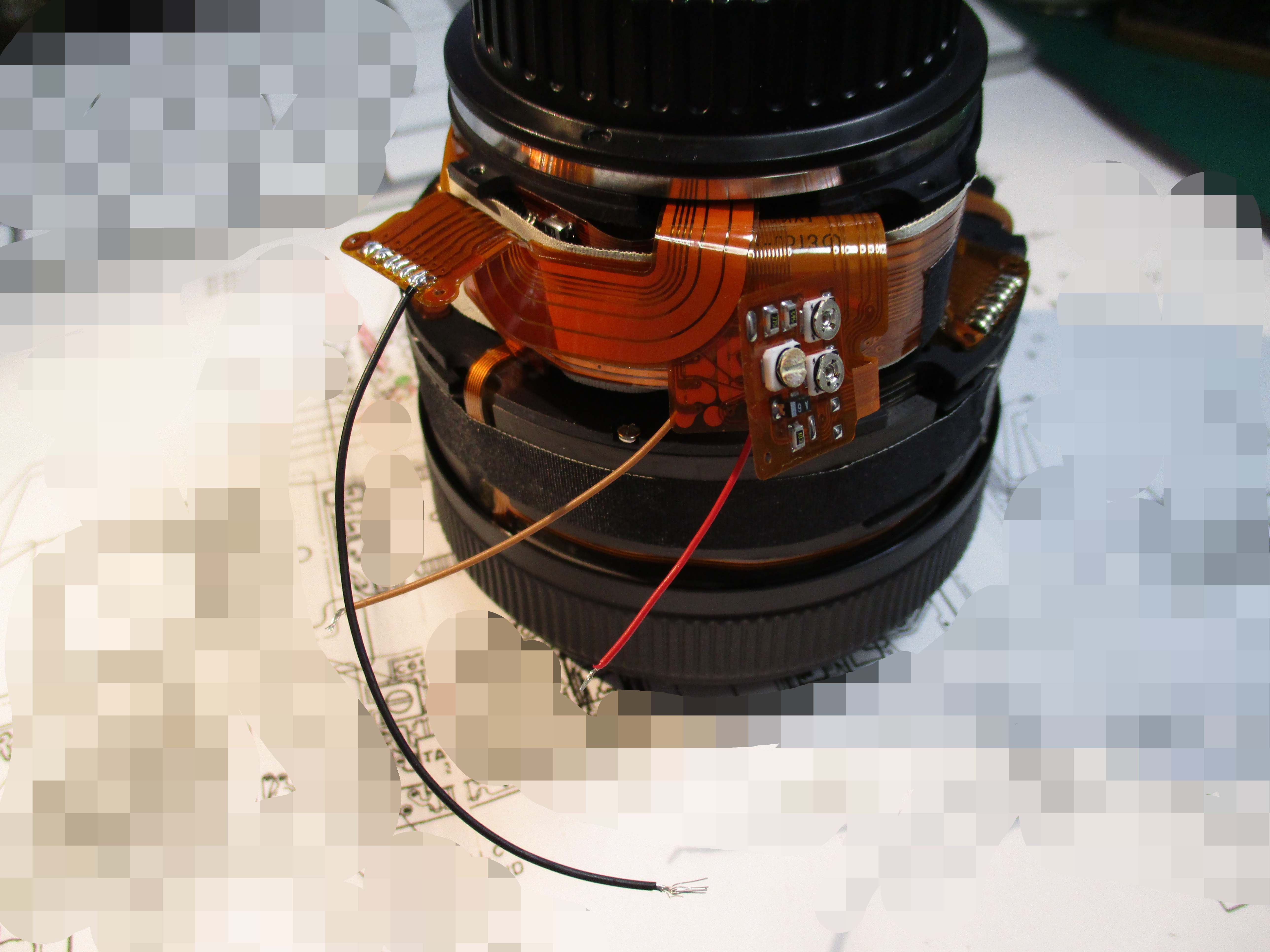 私設研究室 i2Labo （アイツーラボ） Canon EF 85mm f1.2L USM がやってきた。USMの修理を行いました