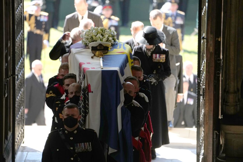 エリザベス女王夫フィリップ殿下葬儀