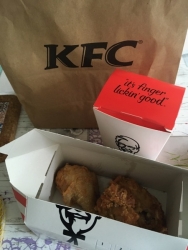 KFCが来た
